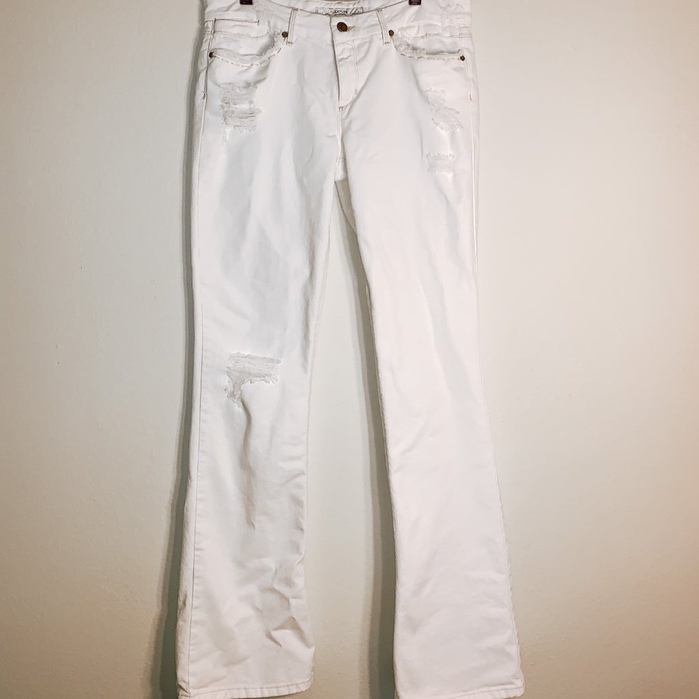 Joe's Jeans, Rocker White Ripped, Sz 31
